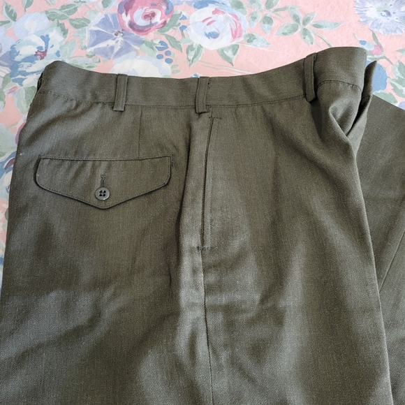 MARINE CORP OLIVE GREEN TROUSERS PANTS 30 X 30 - Picture 2 of 6